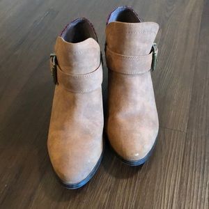 Western style ankle booties